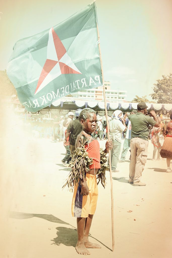 Kampanye Lukas Enembe di Jayapura. C Harseno/The Limit